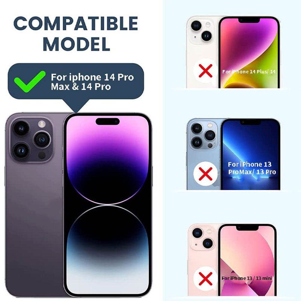 Camera Lens Protector Tempered Glass Film Aluminum Alloy Lens Cover - Purple - Guleel