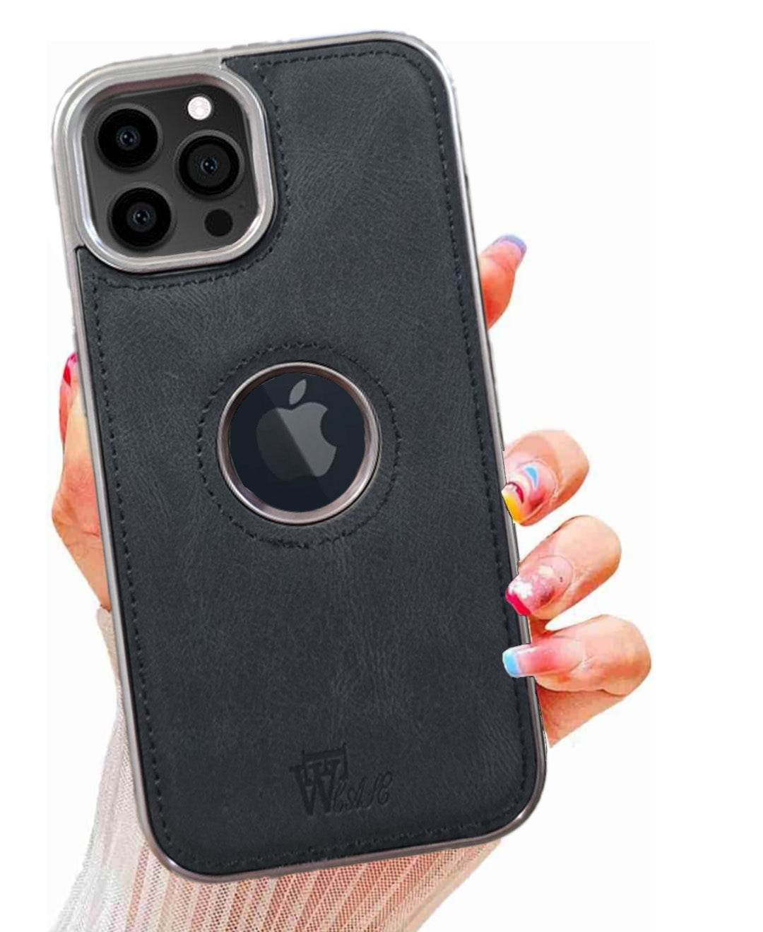 Premium Leather Mobile Back Case Cover - Guleel