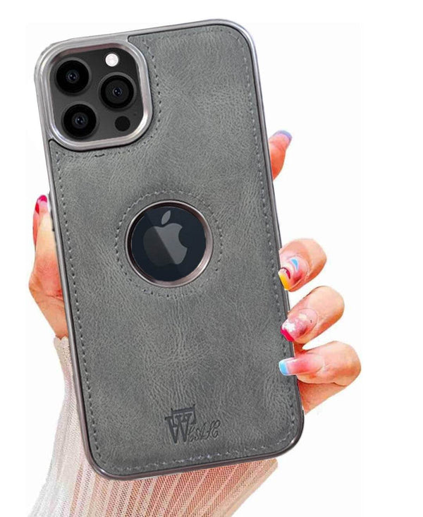 Premium Leather Mobile Back Case Cover - Guleel