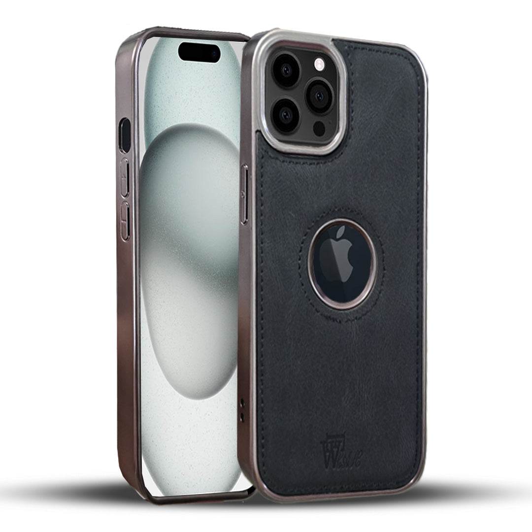 Premium Leather Mobile Back Case Cover - Guleel