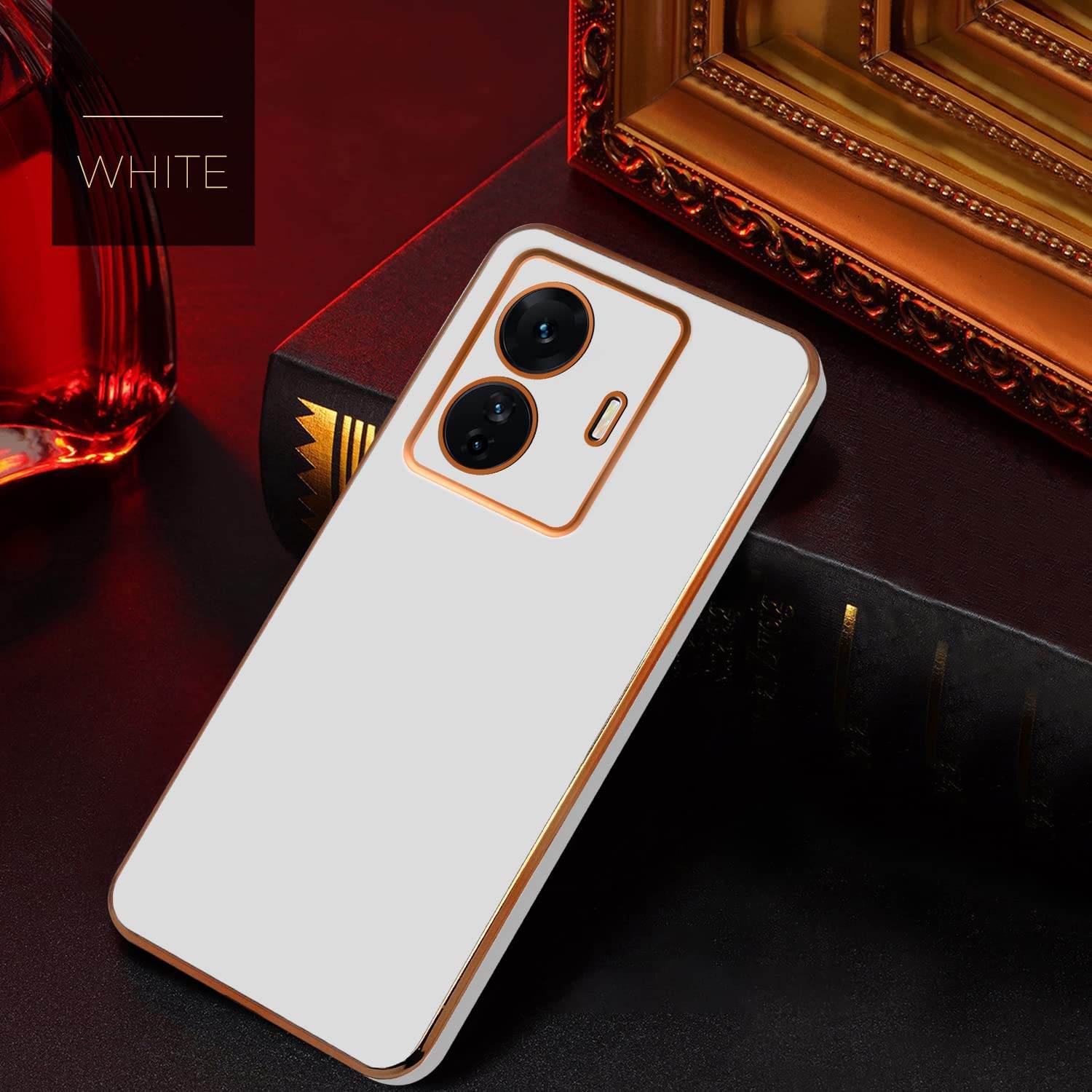 Premium Silicon Case Cover- White - Guleel