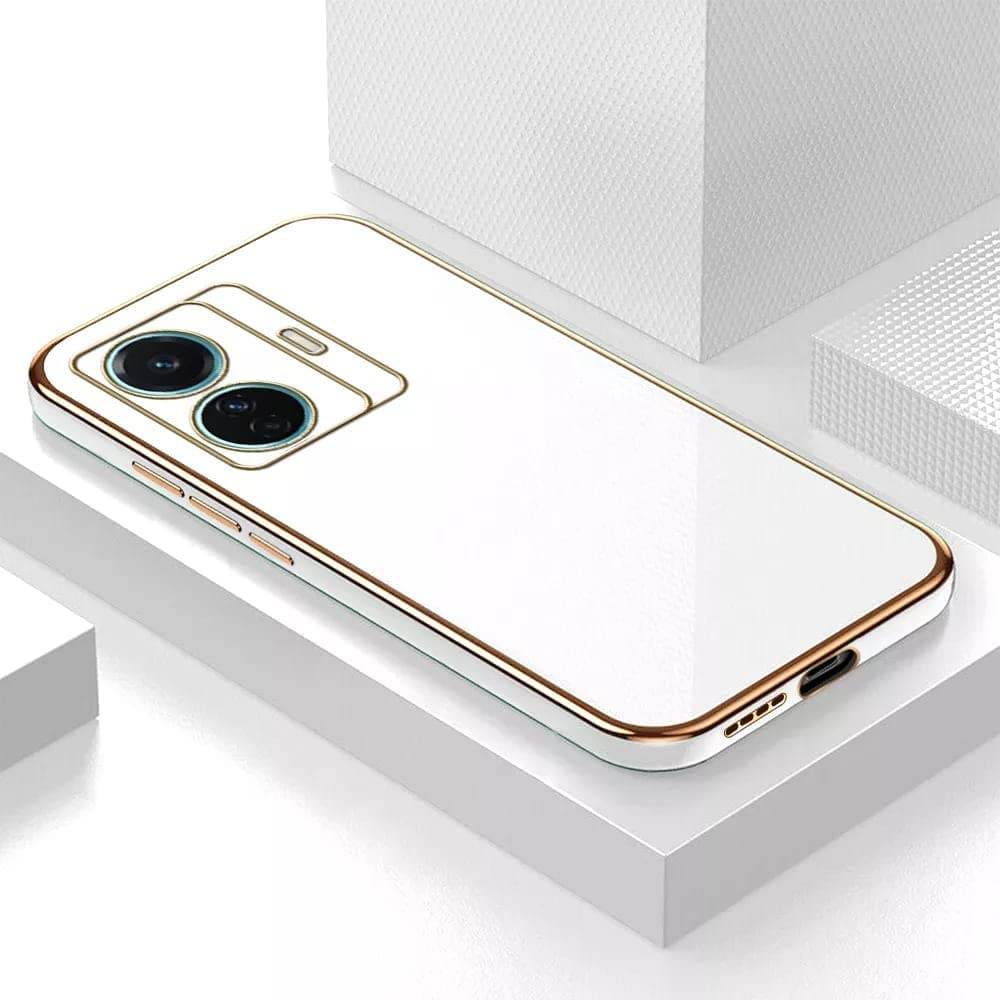 Premium Silicon Case Cover- White - Guleel