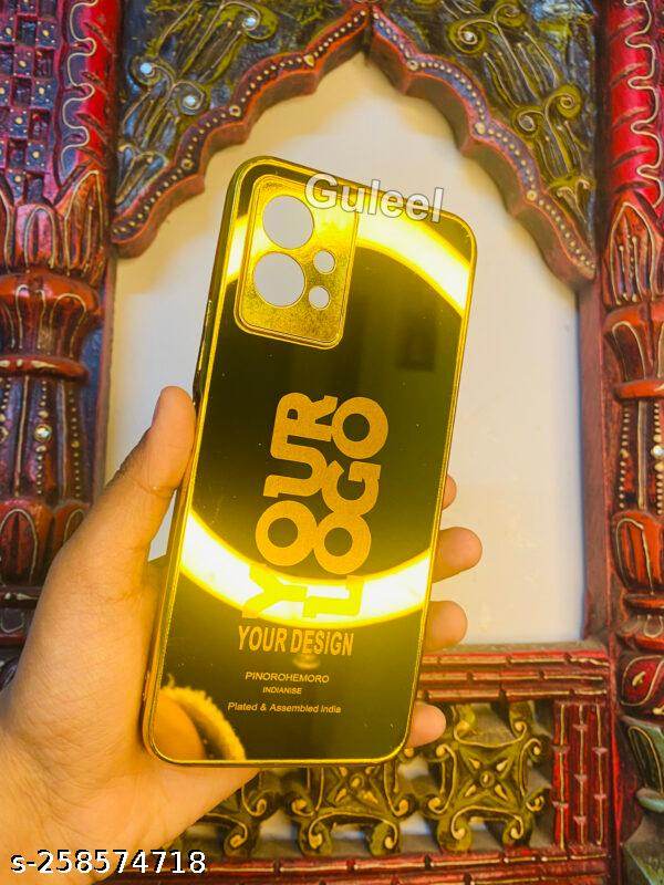 Premium Gold Plated Back Case Cover - Your Logo - Guleel