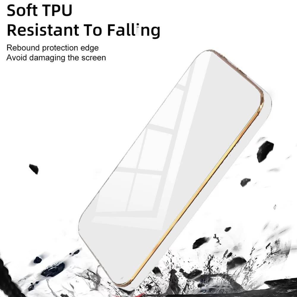 Premium Silicon Case Cover- White - Guleel