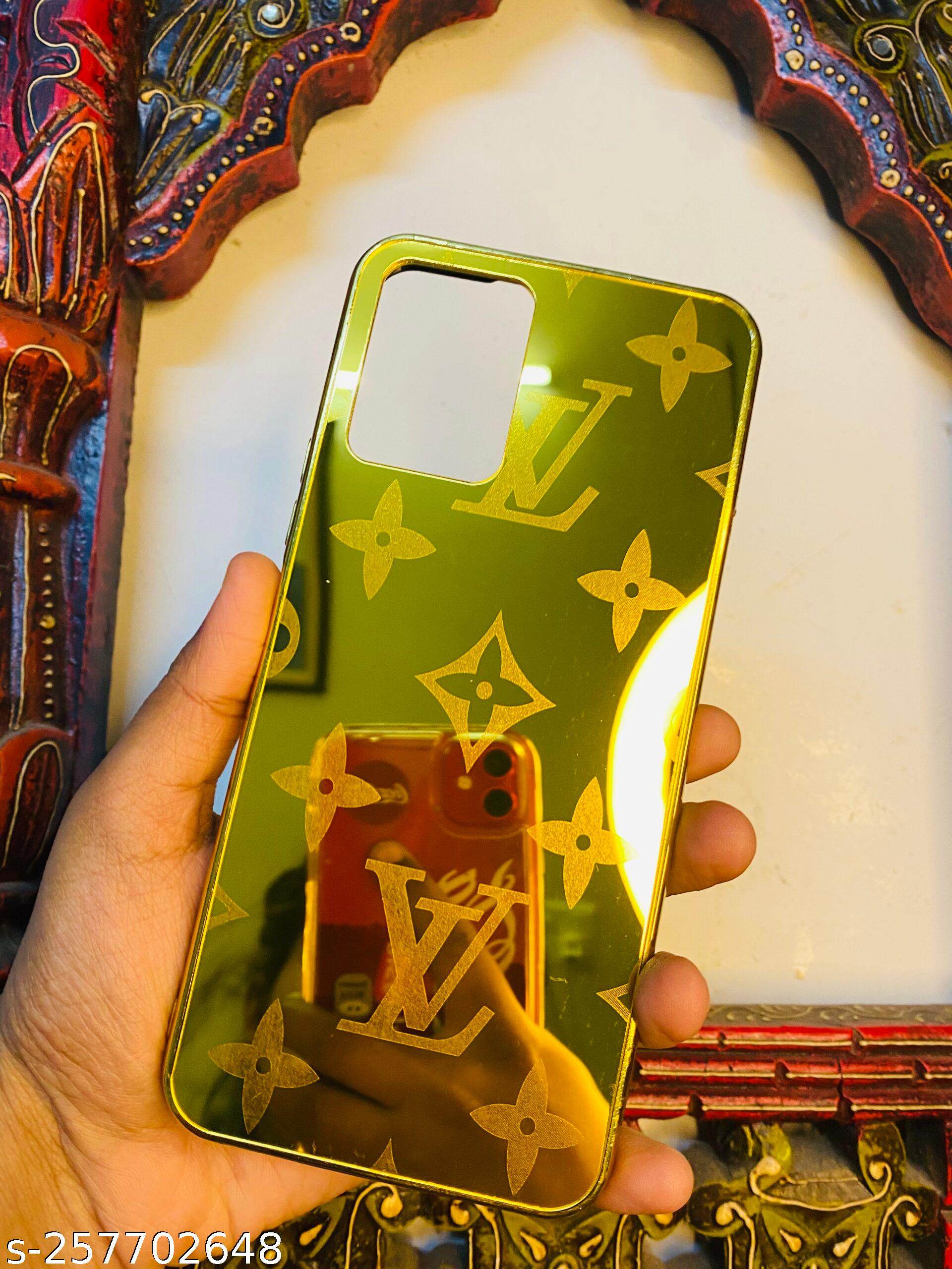 Gold Plated Back Case Cover - Plain LV - Guleel