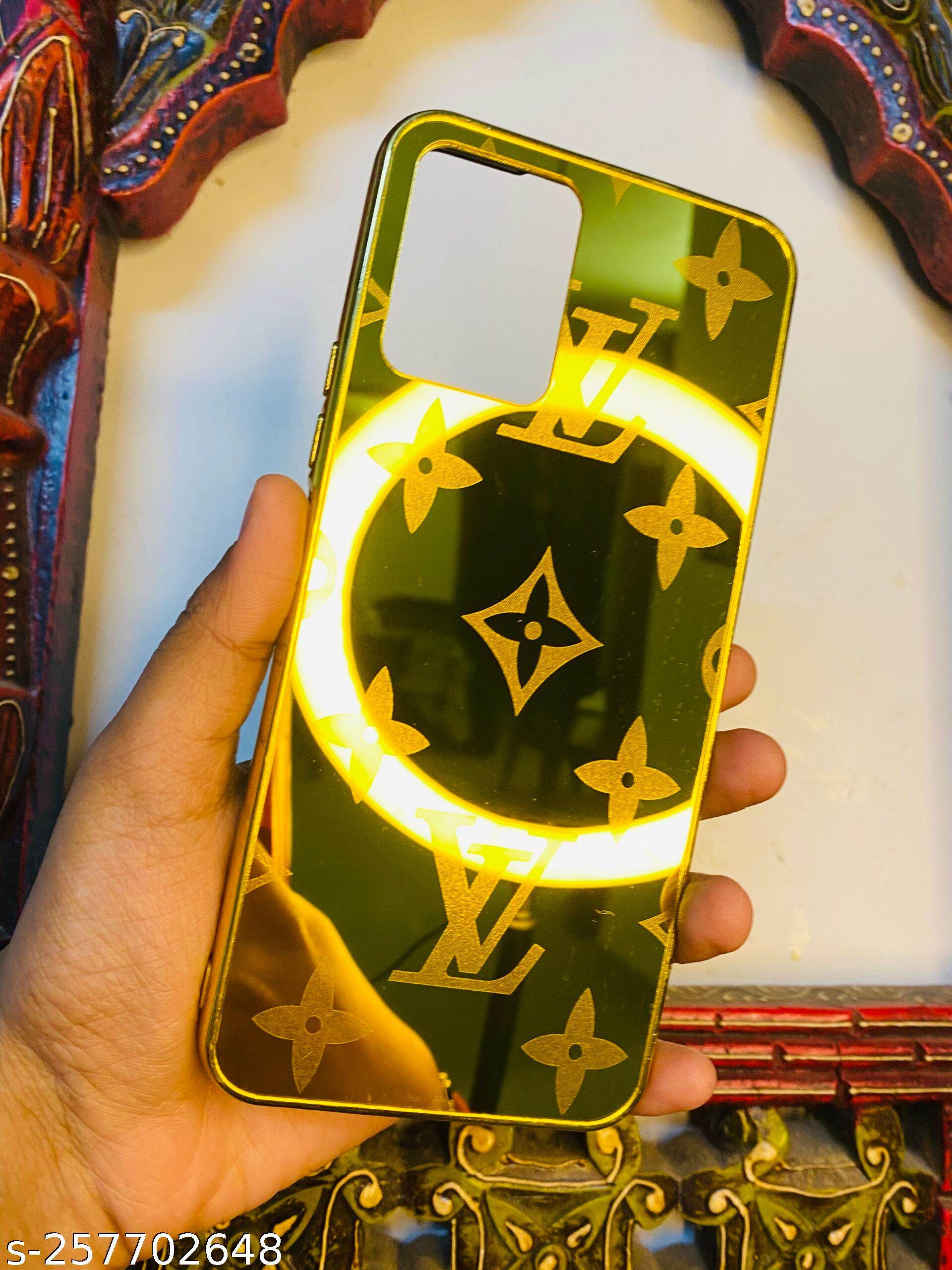 Gold Plated Back Case Cover - Plain LV - Guleel