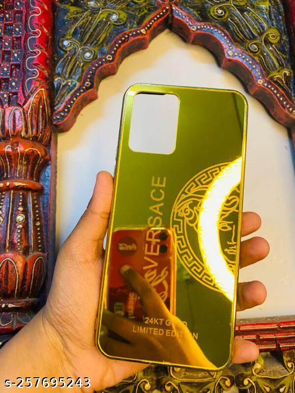 Premium Gold Plated Back Case Cover - Versace Right - Guleel