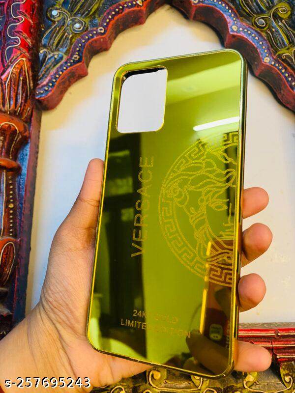 Premium Gold Plated Back Case Cover - Versace Right - Guleel