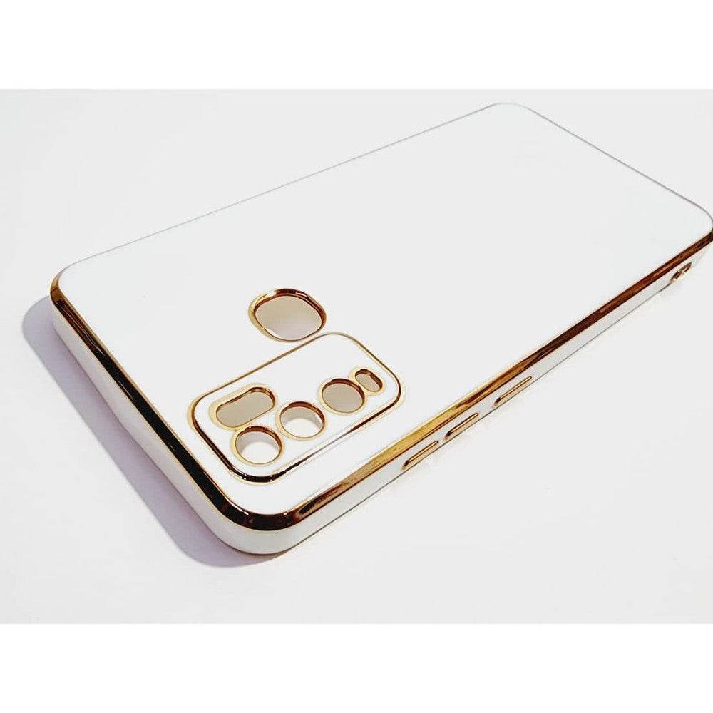 Premium Silicon Case Cover- White - Guleel