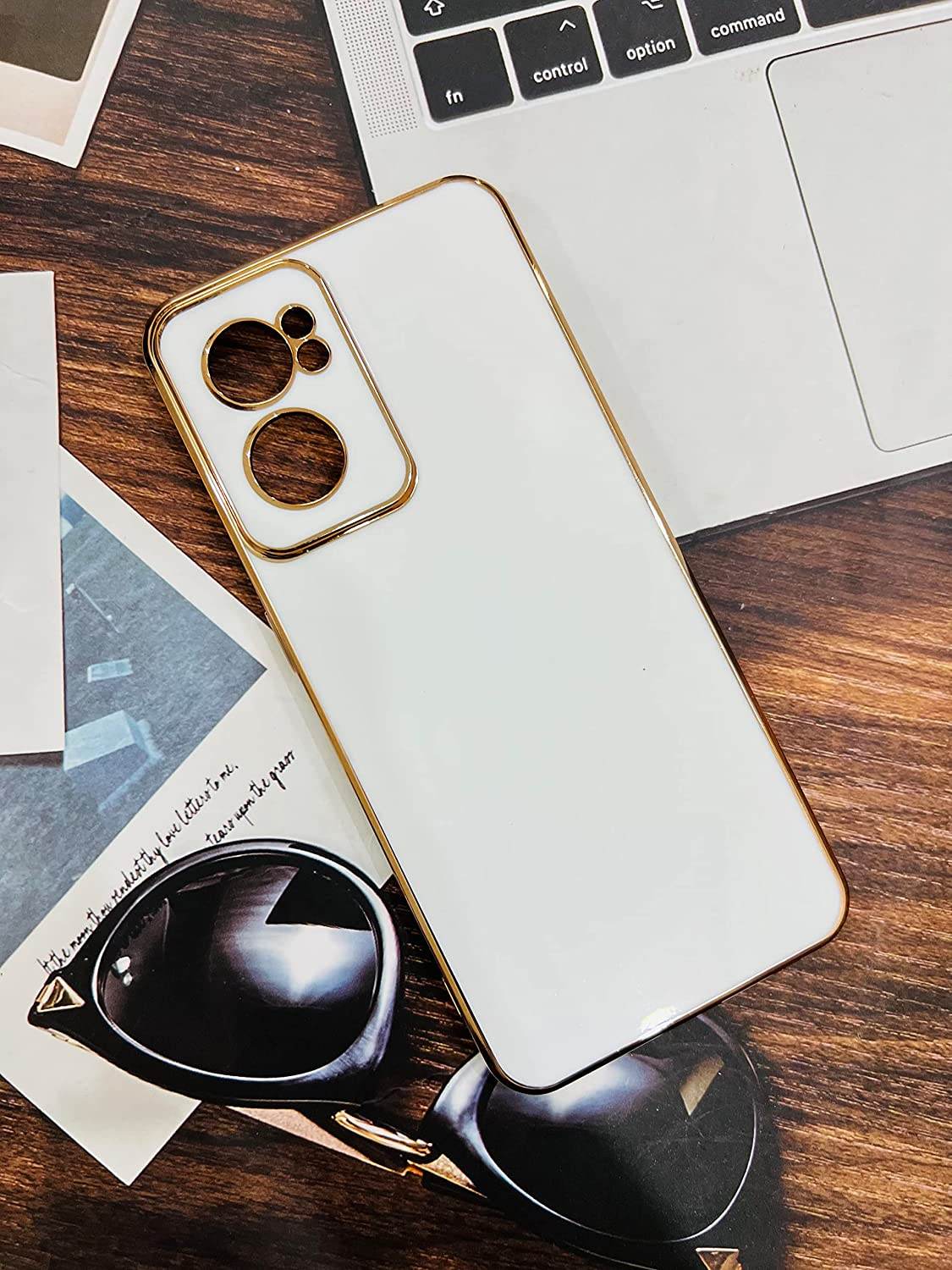 OnePlus Nord CE 2 5G Silicon Mobile Back Case Cover - White - Guleel