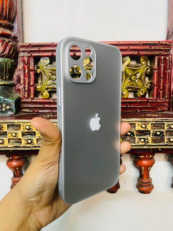 iPhone 12 Pro Premium Shockproof Scratch Proof Case – Silver - Guleel