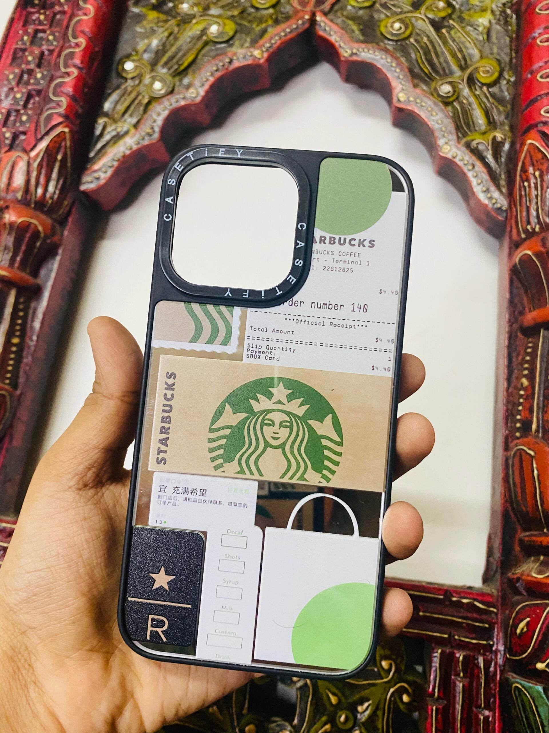 iPhone 13 Pro Casetify Starbucks Mirror Finish Case - Guleel