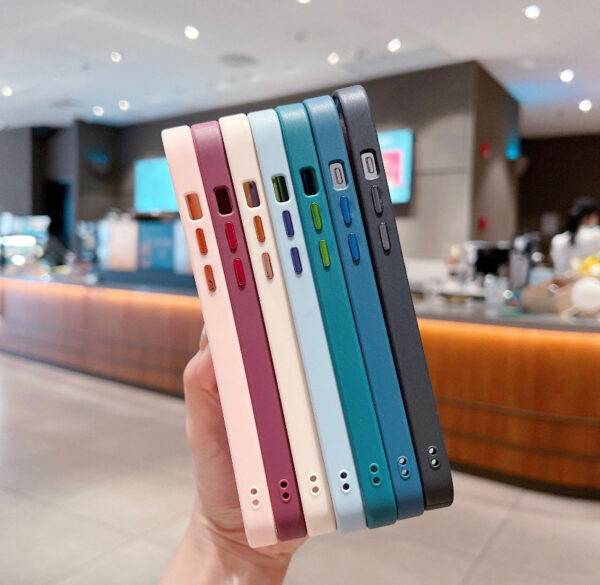 iPhone 13 Pro Shockproof Transparent Case - Black - Guleel