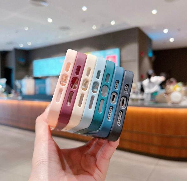 iPhone 13 Pro Shockproof Transparent Case - Black - Guleel