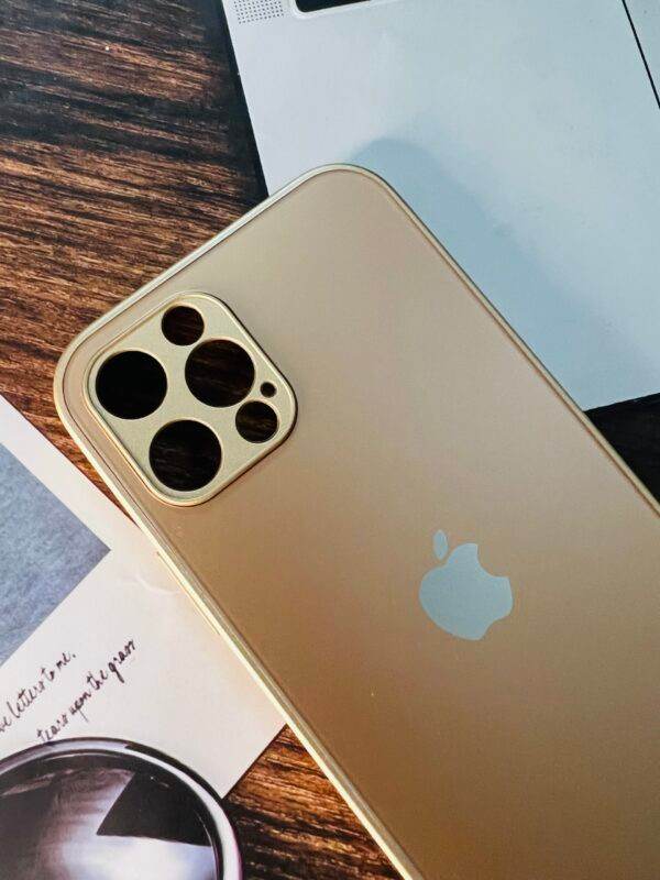 iPhone 12 Pro Premium Shockproof Scratch Proof Case – Gold - Guleel