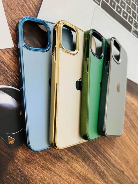 iPhone 12 Pro Max Premium Shockproof Scratch Proof Cover- Green - Guleel