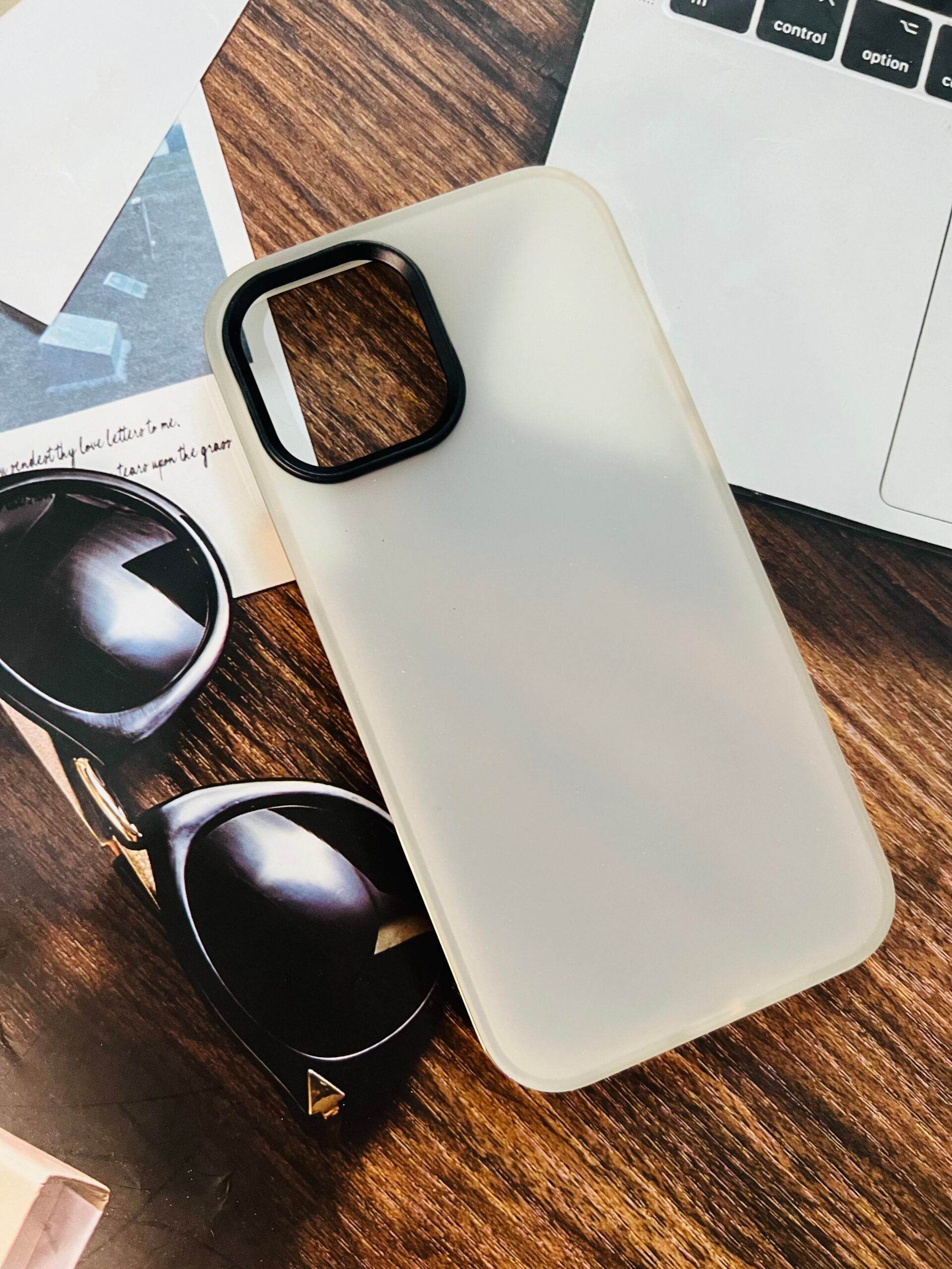 iPhone 12 Pro Max Premium Likgus Series Matte Case – White - Guleel