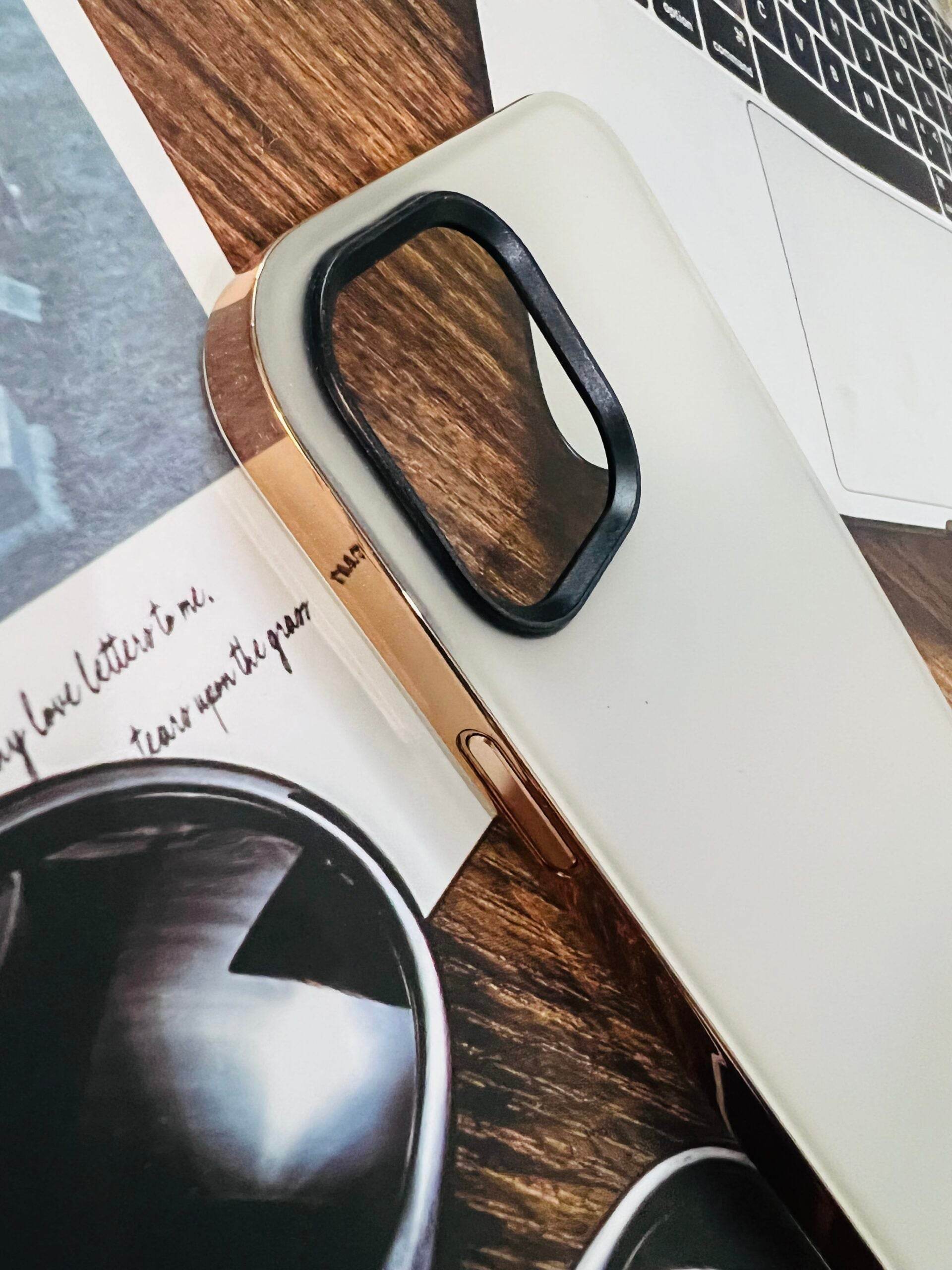 iPhone 12 Pro Max Premium Likgus Series Matte Case – White - Guleel